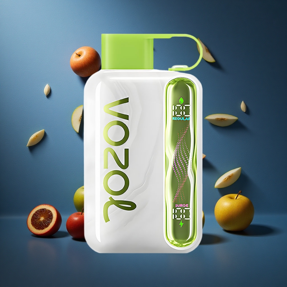 VOZOL STAR 40000 Puffs Απορριπτό Ατμού Sour Apple Ice 1000mAh Type-C