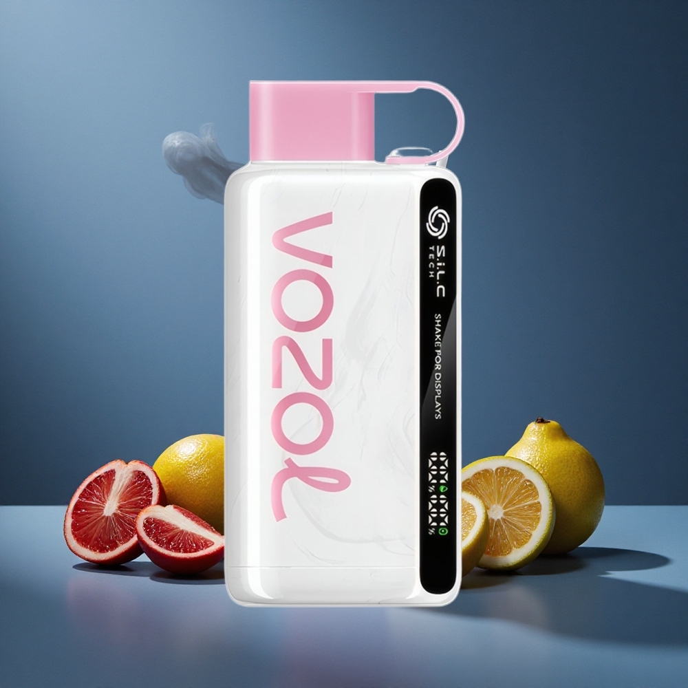 VOZOL STAR 9000/12000 Ροζ Λεμονάδα με S.i.L.C TECH και 650mAh