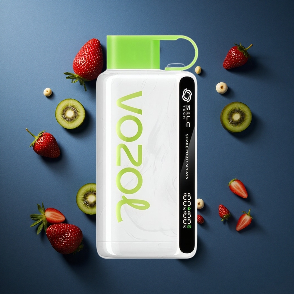 VOZOL STAR 9000/12000 Αχλάδι Φράουλα με S.i.L.C TECH και 650mAh