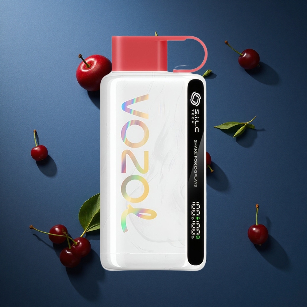 VOZOL STAR 9000/12000 Απορριπτέο Ατμιστήριο Κεράσι Κόλα με S.i.L.C TECH και 9000/12000 Ατμούς