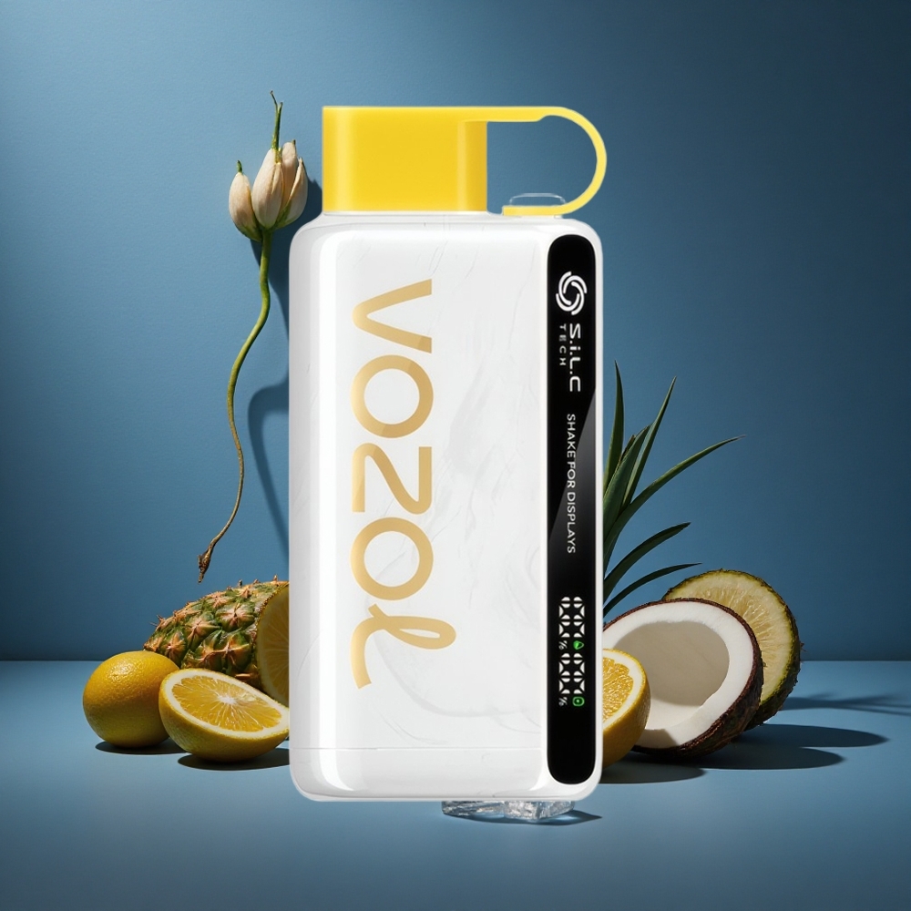 VOZOL STAR 9000/12000 Ανανάς Καρύδα Πάγος με S.i.L.C TECH και 9000/12000 Puffs