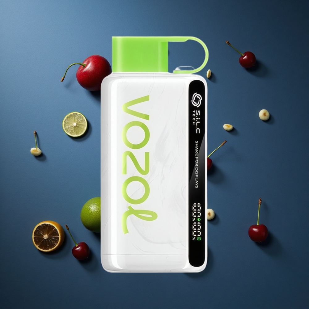 VOZOL STAR 9000/12000 Απορριπτέο Vape Κεράσι Λάιμ 650mAh 30% γρηγορότερη φόρτιση