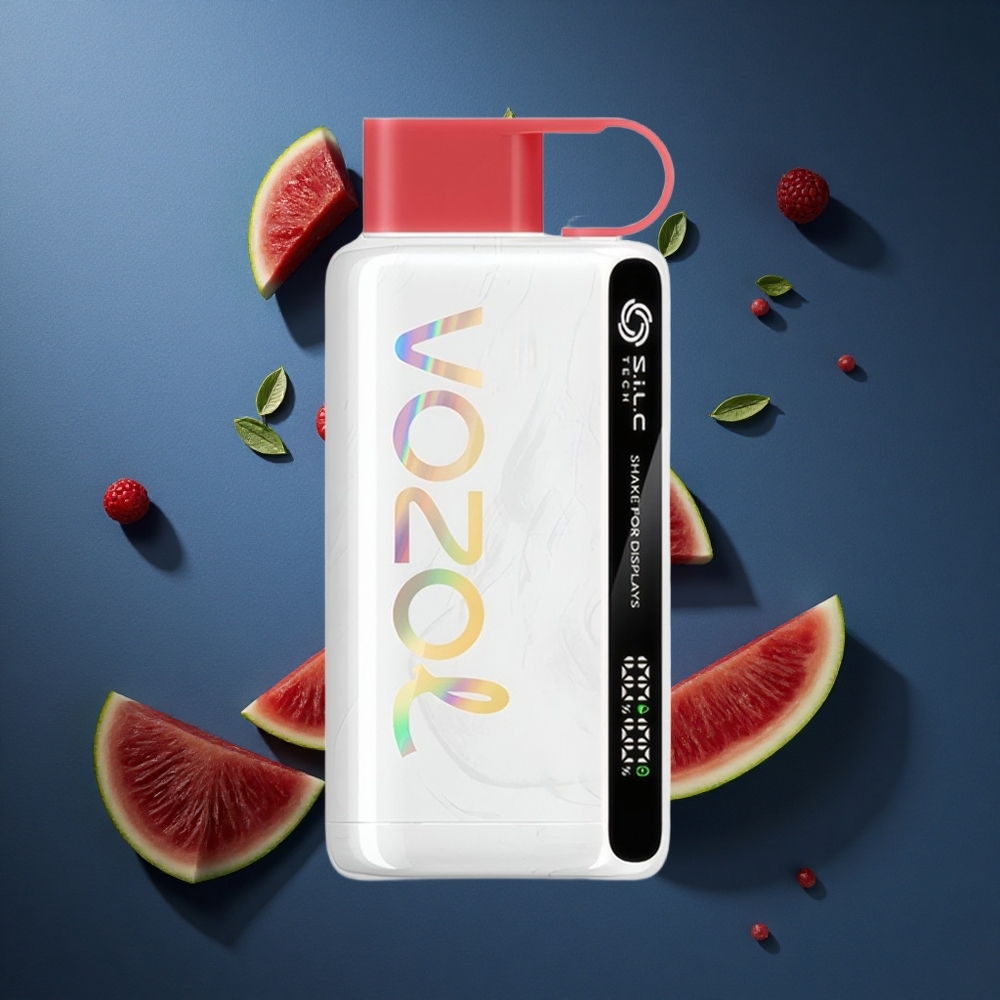 VOZOL STAR 9000/12000 Απορριπτέο Vape Σμέουρα Καρπούζι με S.i.L.C TECH και 650mAh