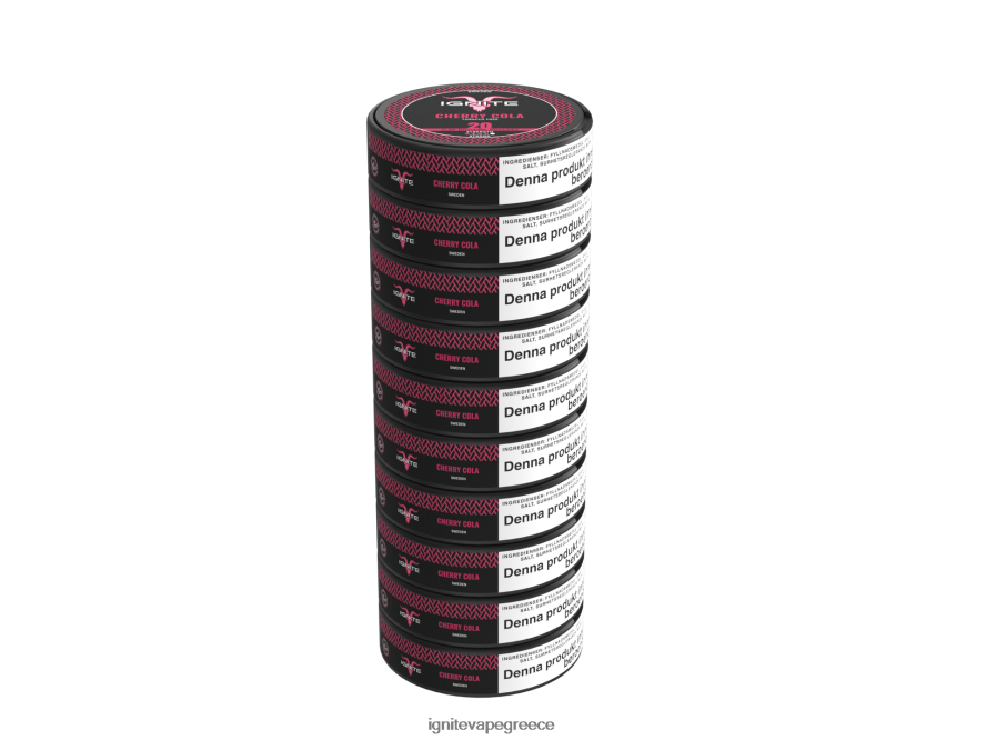 IGNITE Nicotine Vape - IGNITE Θήκες νικοτίνης 10 τεμαχίων κόλα κεράσι 4D8L62180
