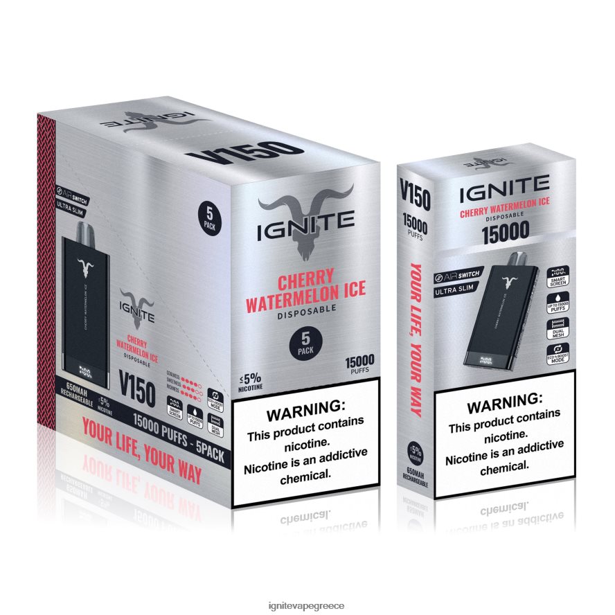 IGNITE Vape Athens - IGNITE V150 στυλό vape 5-pack λεμονάδα φρούτων δράκου 4D8L6284
