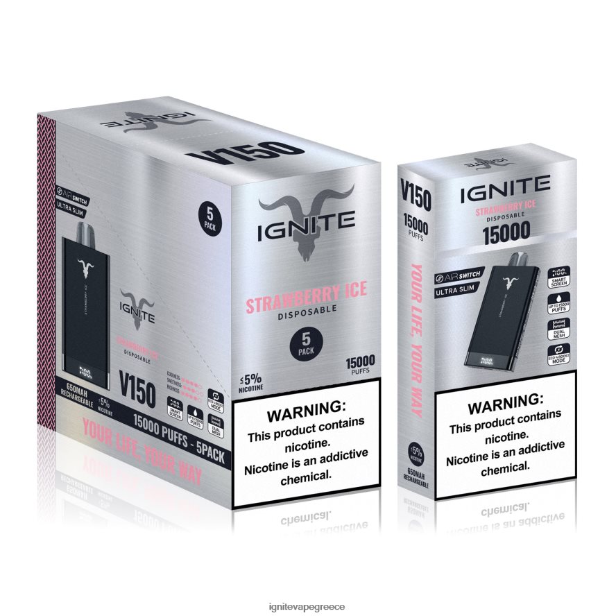 IGNITE Vape Athens - IGNITE V150 στυλό vape 5-pack λεμονάδα φρούτων δράκου 4D8L6284