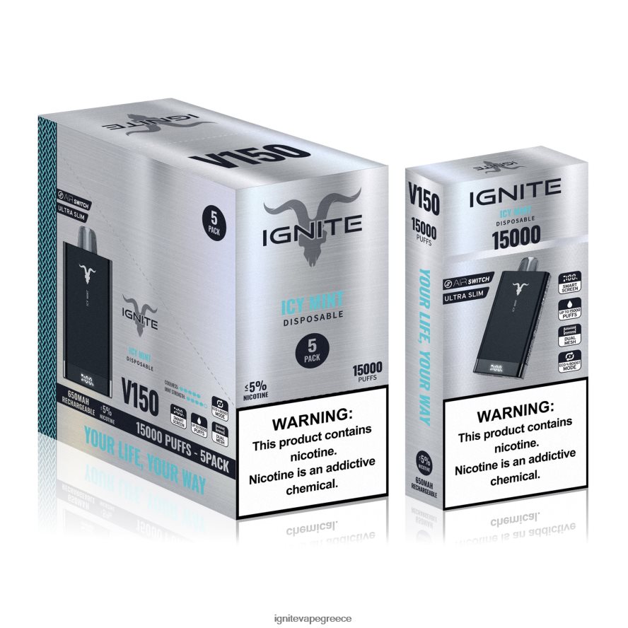 IGNITE Vape Athens - IGNITE V150 στυλό vape 5-pack λεμονάδα φρούτων δράκου 4D8L6284