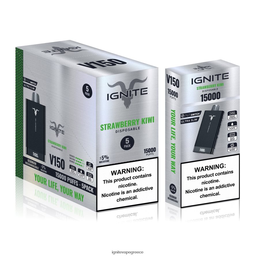 IGNITE Vape Athens - IGNITE V150 στυλό vape 5-pack λεμονάδα φρούτων δράκου 4D8L6284